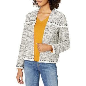 Jack by BB Dakota Long Story Short Marled French Terry Jacket // M